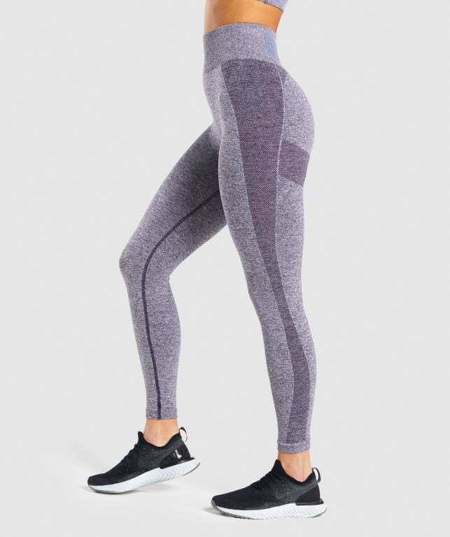 Leggins Gymshark Flex Moradas | 3Mzf46Gsdds