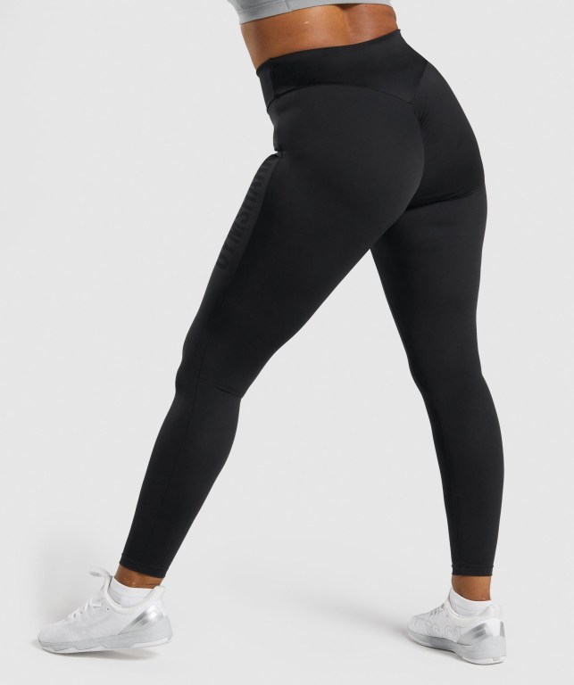 Leggins Gymshark GS Power Negras | x8TmlsB24ba