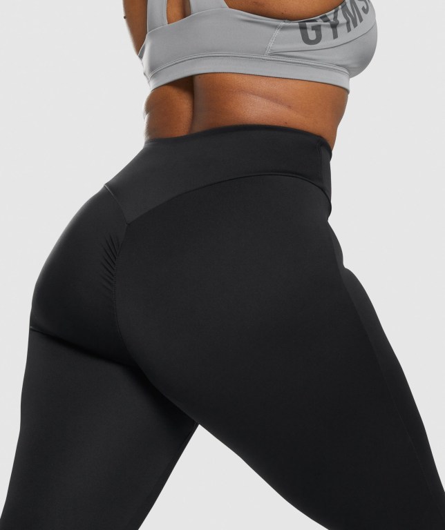 Leggins Gymshark GS Power Negras | x8TmlsB24ba