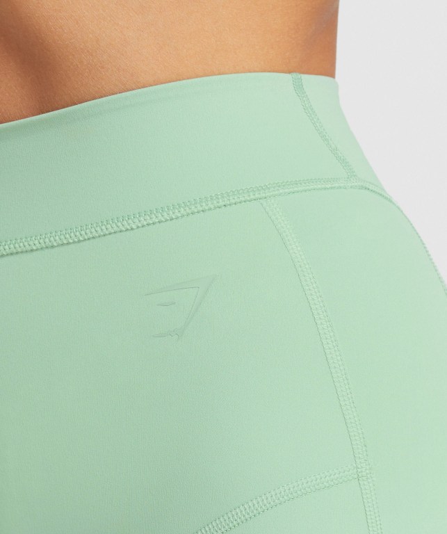 Leggins Gymshark KK Fit 7/8 Verde | QdPOnagv63i