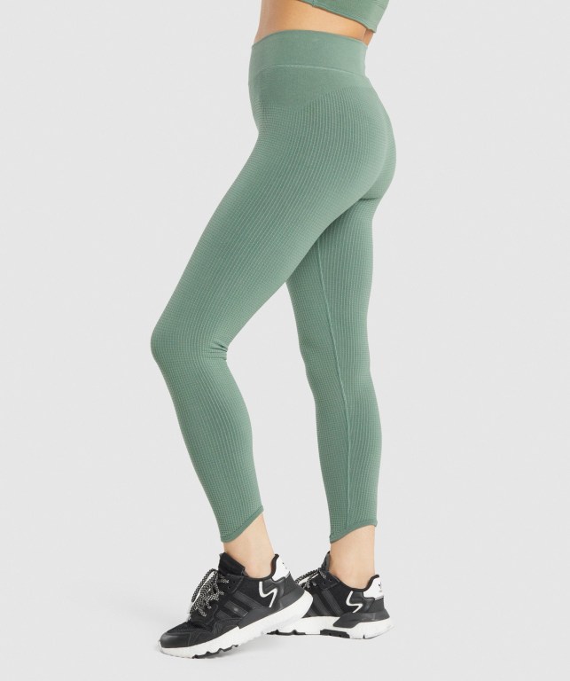 Leggins Gymshark Pause Seamless Verde | rlNLJlPf7Qv