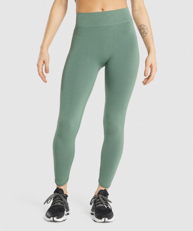 Leggins Gymshark Pause Seamless Verde | rlNLJlPf7Qv