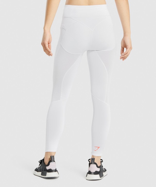 Leggins Gymshark Pulse Blancas | zf9MbX4H73P