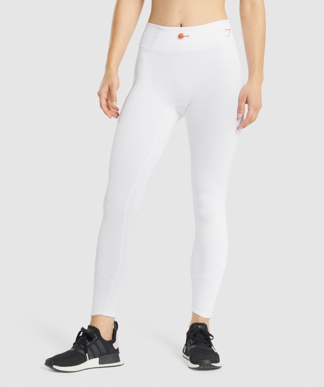 Leggins Gymshark Pulse Blancas | zf9MbX4H73P