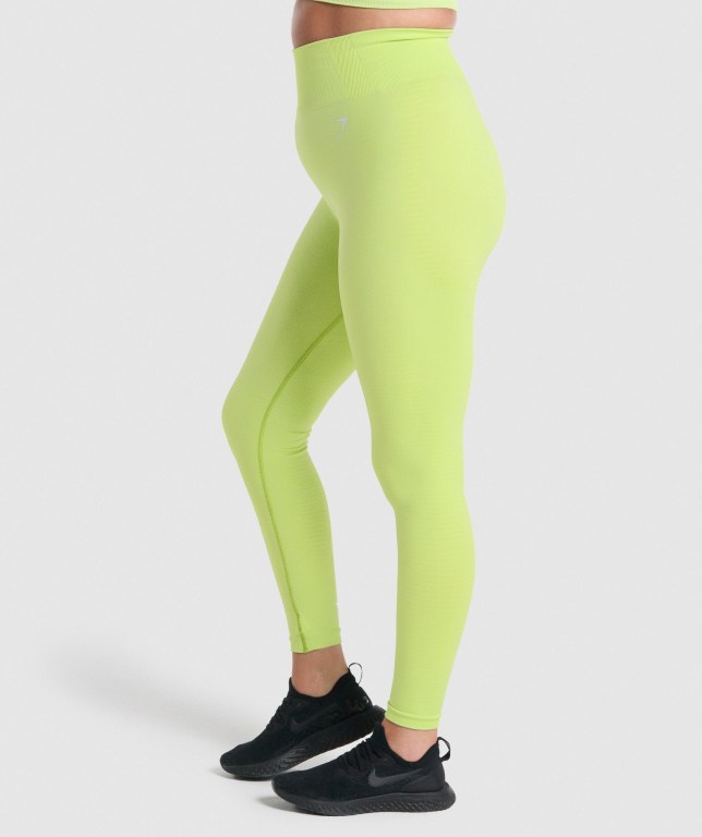 Leggins Gymshark Vital Seamless 2.0 Amarillo | k4SwOXqSMWV