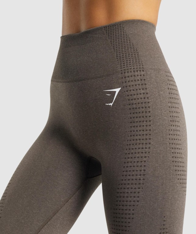 Leggins Gymshark Vital Seamless 2.0 Marrones | RS8L4hF9eZZ