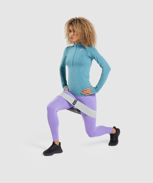 Leggins Gymshark Vital Seamless 2.0 Moradas Claro | WzAoRKMXueJ