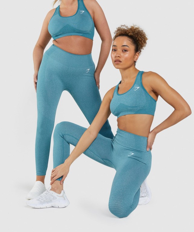 Leggins Gymshark Vital Seamless 2.0 Turquesa | ebSa7vWUbfn