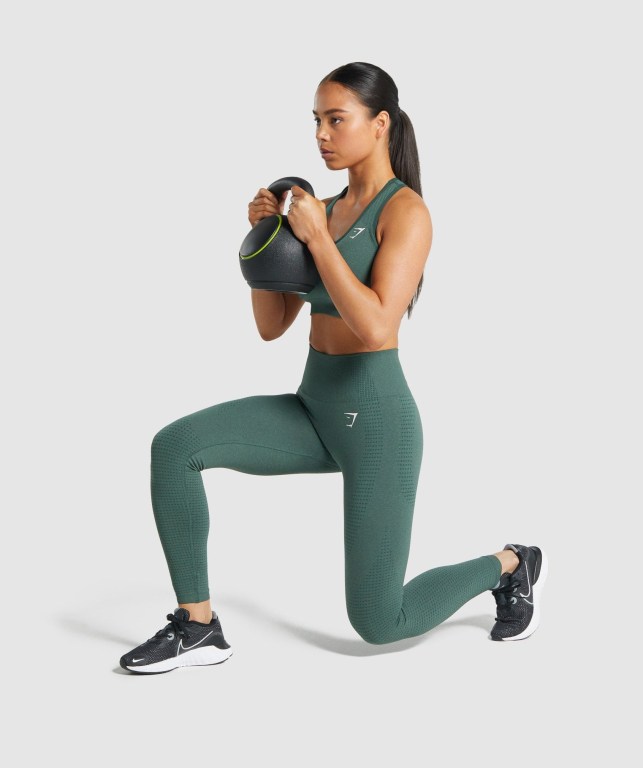 Leggins Gymshark Vital Seamless 2.0 Verde Oscuro | lY86qlA8zUV