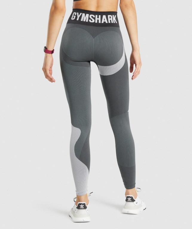 Leggins Gymshark WTFlex Seamless Gris | JXMQ9HNflfA