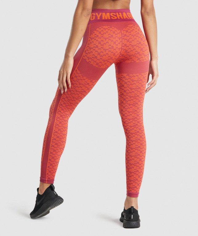 Leggins Gymshark WTFlex Seamless Rosas | NL8bi4Nl93s