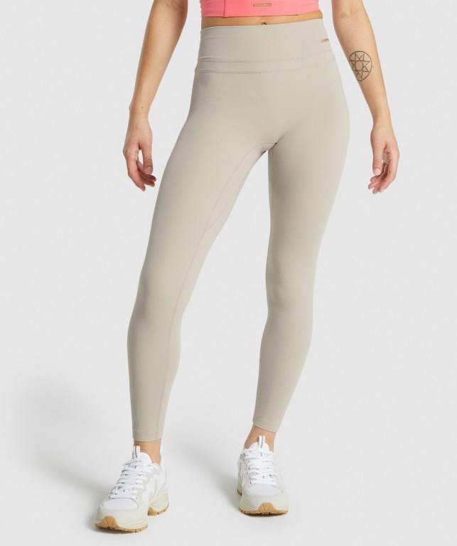 Leggins Gymshark Whitney High Rise Blancas | V3X5R1dEFwv