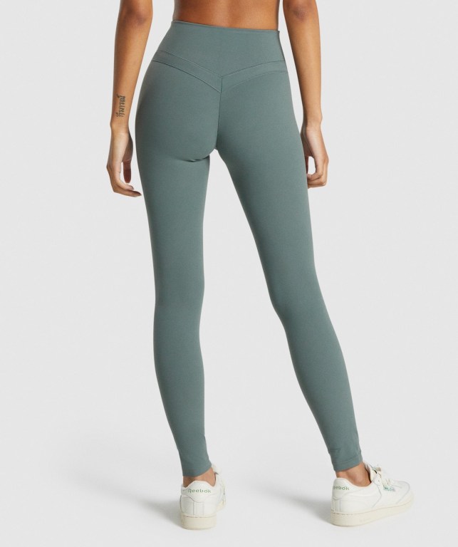 Leggins Gymshark Whitney High Rise Verde | R1PrCqSXRoy