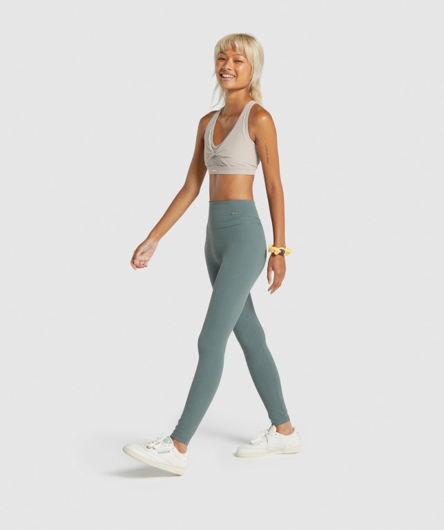 Leggins Gymshark Whitney High Rise Verde | R1PrCqSXRoy