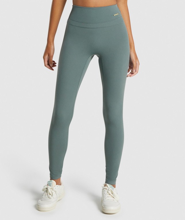 Leggins Gymshark Whitney High Rise Verde | R1PrCqSXRoy