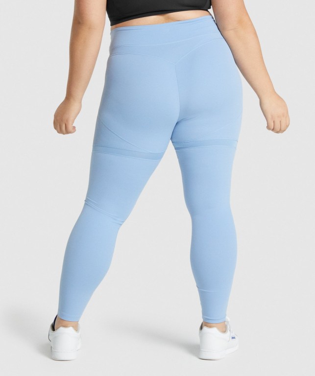 Leggins Gymshark Whitney Mesh Azules | oeZiA5Kk7n6