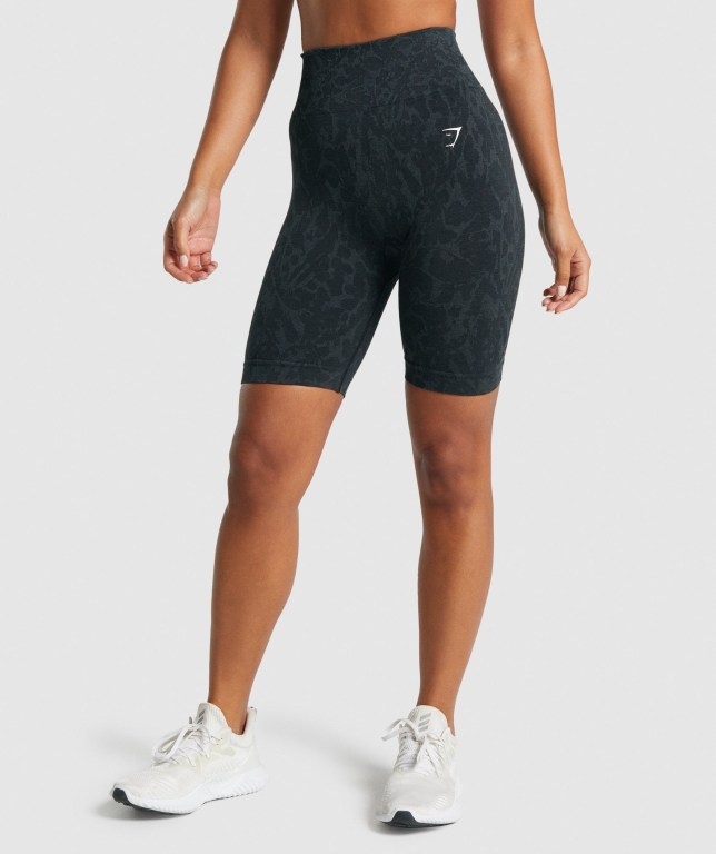 Pantalones Cortos Gymshark Adapt Animal Seamless Cycling Negras | iaFj4jzC59i