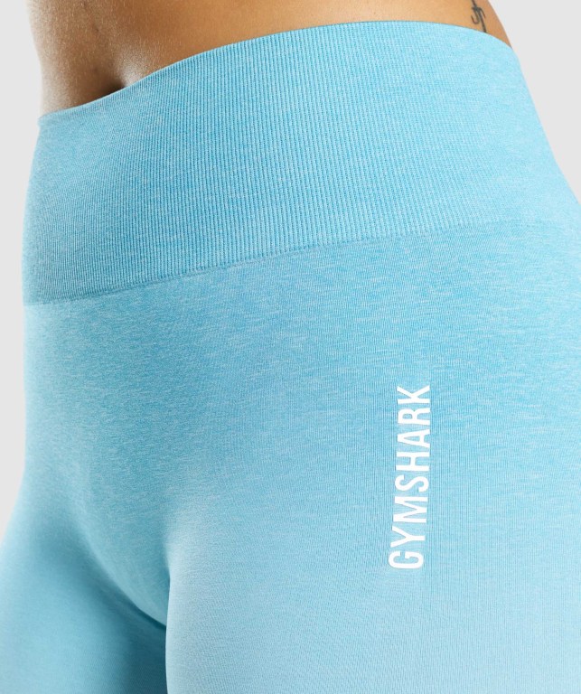 Pantalones Cortos Gymshark Adapt Ombre Seamless Azules Claro Azules Claro | Xls8SSNIIGa