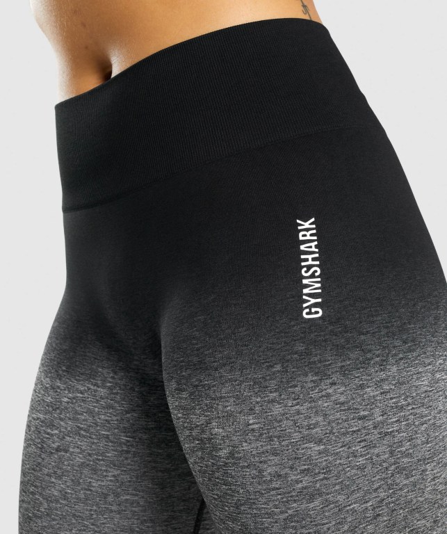 Pantalones Cortos Gymshark Adapt Ombre Seamless Negras Negras | t4BgY9MLg5k