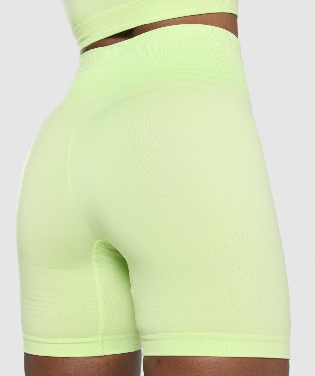 Pantalones Cortos Gymshark Apex Seamless Verde Verde Claro | XA3djG9gr1N