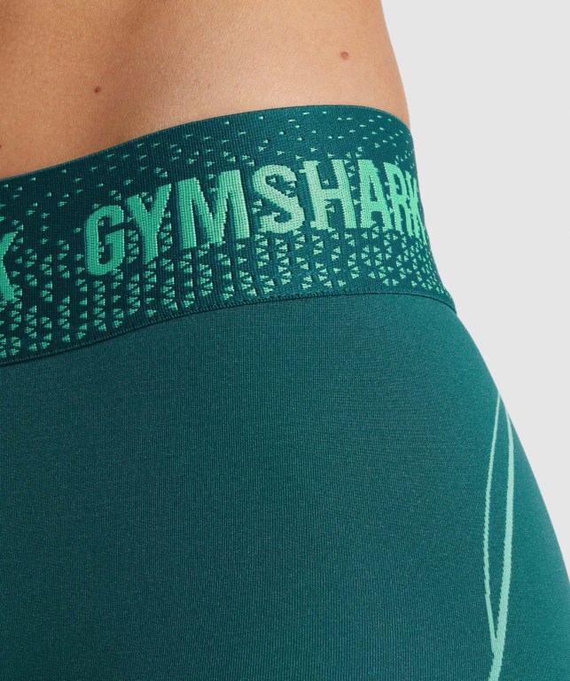 Pantalones Cortos Gymshark Apex Seamless Low Rise Turquesa | gNH6pK2puMh