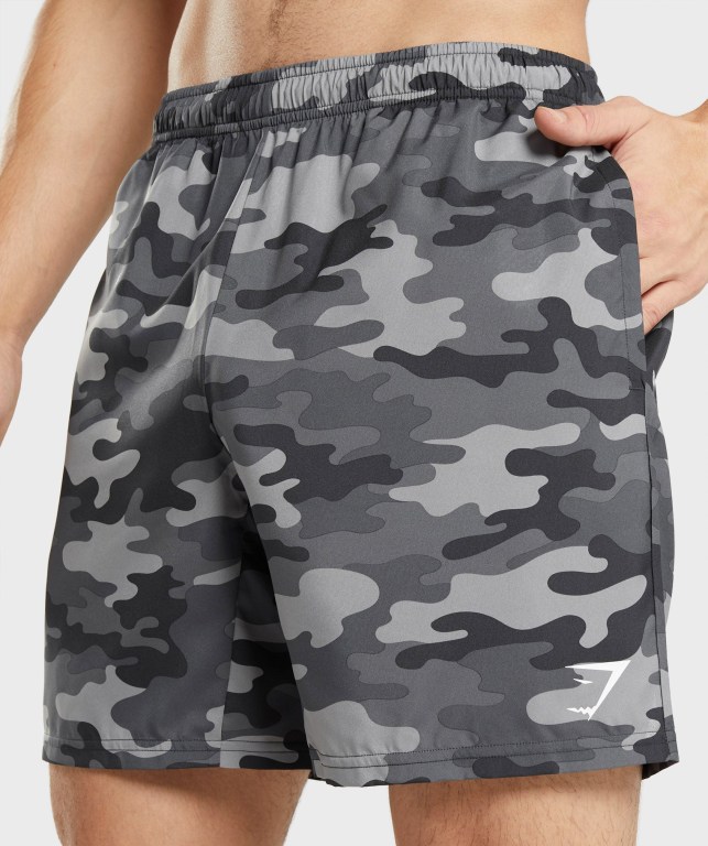 Pantalones Cortos Gymshark Arrival Gris | 2DA4z9qWfph