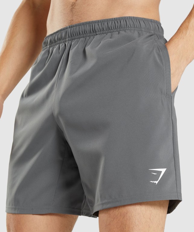 Pantalones Cortos Gymshark Arrival Gris | yLa87xOiHOo