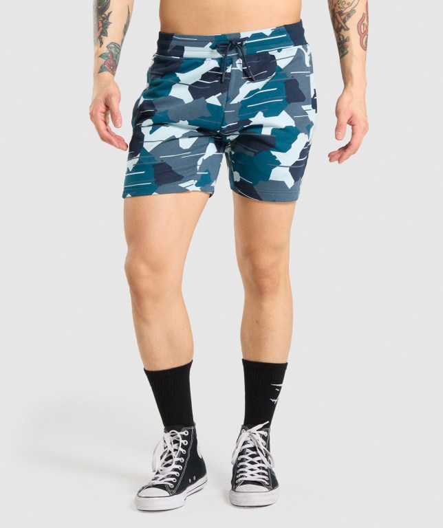 Pantalones Cortos Gymshark Bold Camuflaje | gUcbLpekwgq