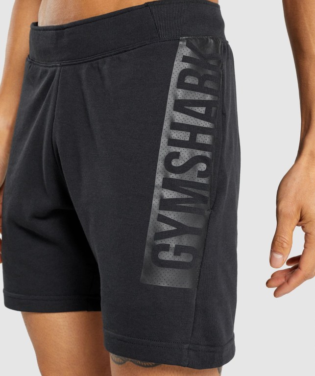 Pantalones Cortos Gymshark Bold Negras | 9bEYVTnyRJ4