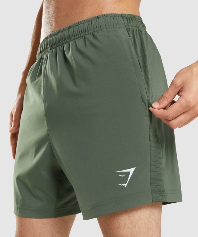 Pantalones Cortos Gymshark Deporte Verde | jsBBABzTWke