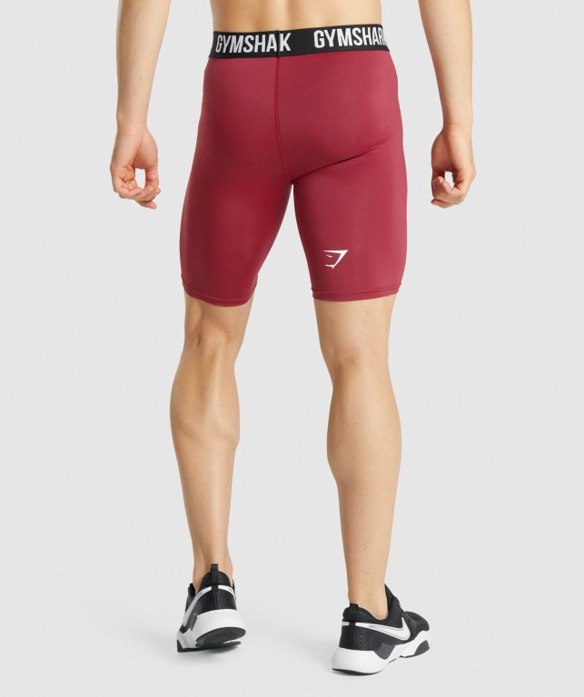 Pantalones Cortos Gymshark Element Baselayer Burdeos | ovQ36GoXtyd