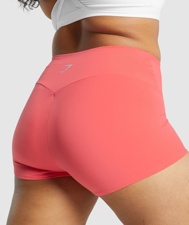 Pantalones Cortos Gymshark Entrenamiento Quad Rosas | 1EbgTo9H8lY