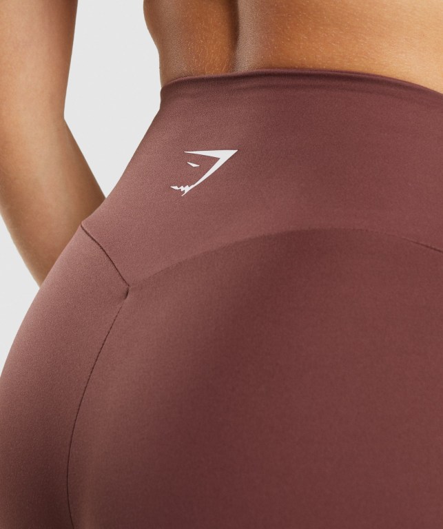 Pantalones Cortos Gymshark Entrenamiento Rosas Marrones | TisonRs58DK