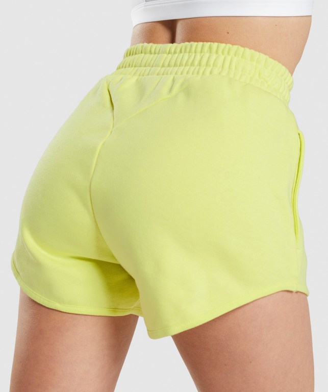 Pantalones Cortos Gymshark Entrenamiento Sweat Verde | epJ8KMNi47J