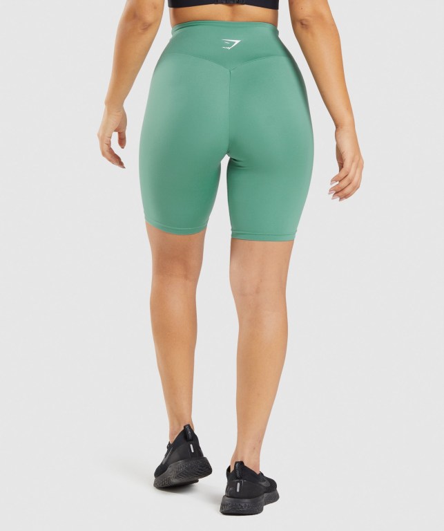 Pantalones Cortos Gymshark Entrenamiento Cycling Verde | w1T1XFCduKz