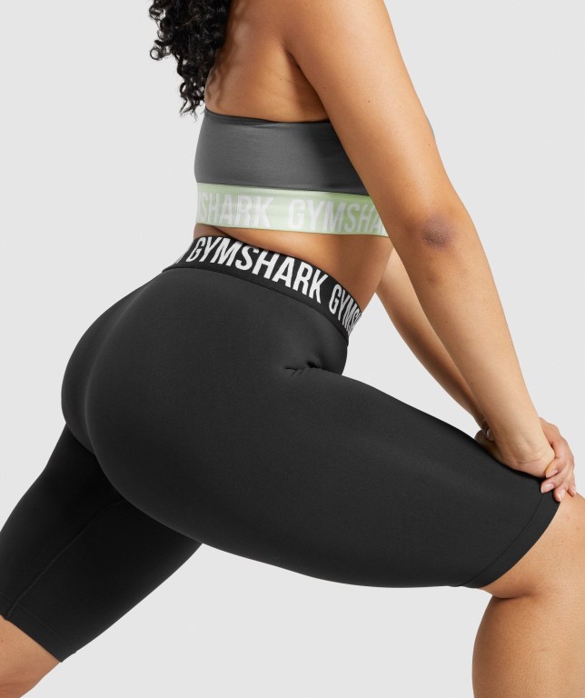 Pantalones Cortos Gymshark Fit Seamless Cycling Negras | oXSAOPZwOqG