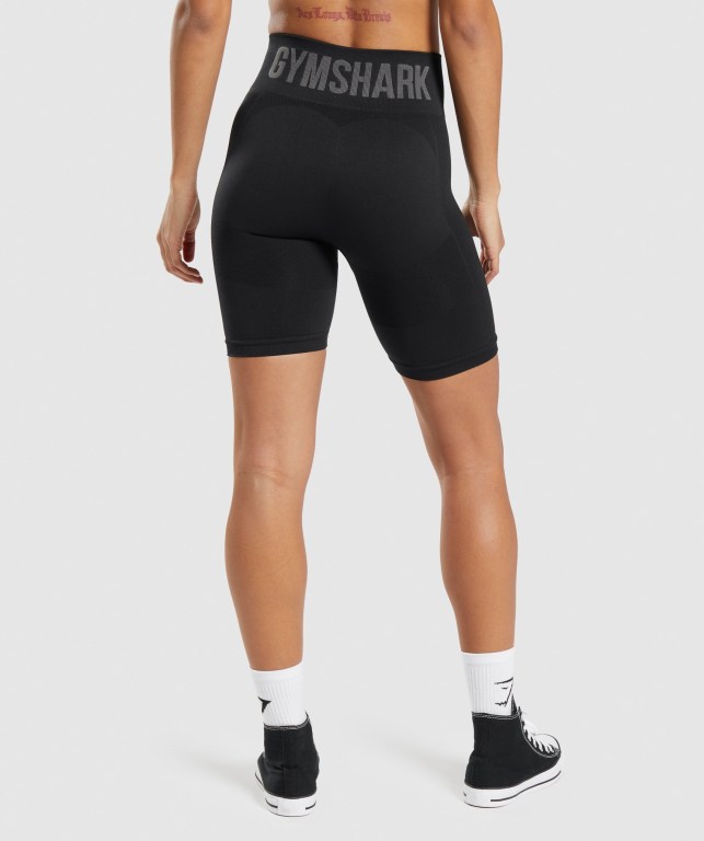 Pantalones Cortos Gymshark Flex Cycling Negras | pk23CiokEJ5