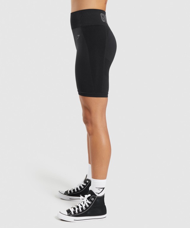 Pantalones Cortos Gymshark Flex Cycling Negras | pk23CiokEJ5