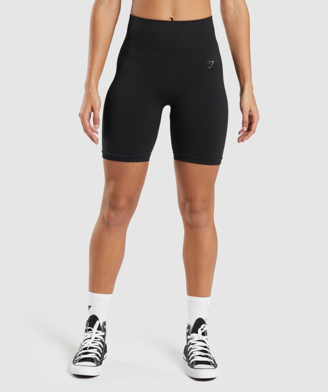 Pantalones Cortos Gymshark Flex Cycling Negras | pk23CiokEJ5