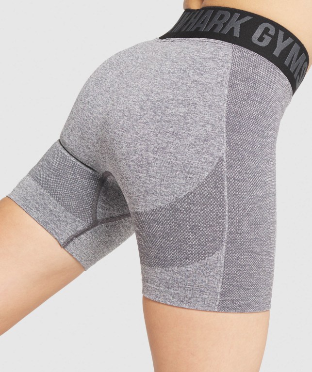 Pantalones Cortos Gymshark Flex Gris Negras | sxlnSh9uGdH