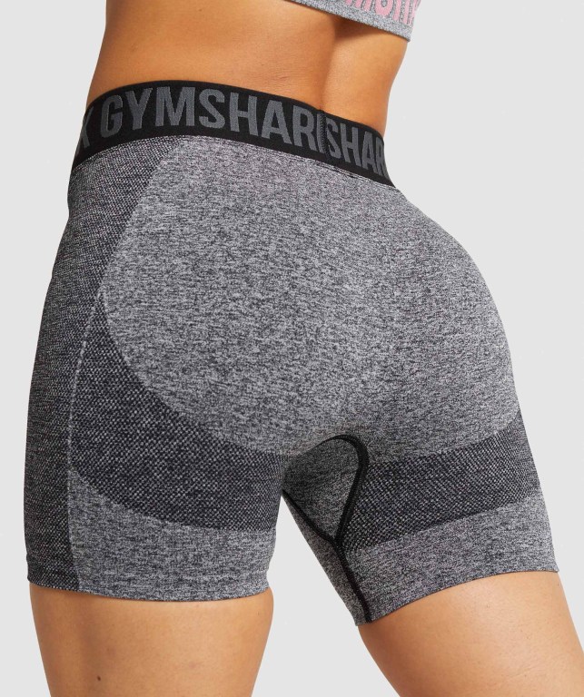 Pantalones Cortos Gymshark Flex Negras Gris | 5uHAP6tGq9q