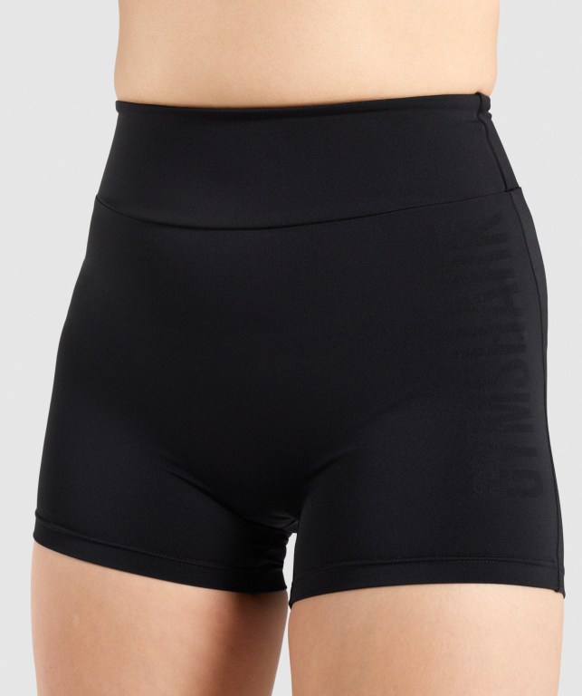 Pantalones Cortos Gymshark GS Power Negras | QSq1M9iXhty