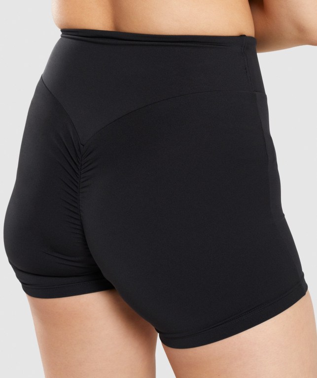 Pantalones Cortos Gymshark GS Power Negras | QSq1M9iXhty