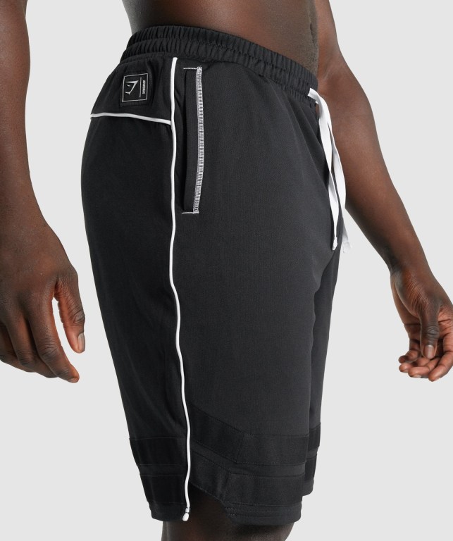 Pantalones Cortos Gymshark Recess Basketball Negras | N16bEgXulzC