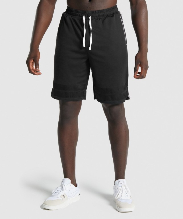 Pantalones Cortos Gymshark Recess Basketball Negras | N16bEgXulzC