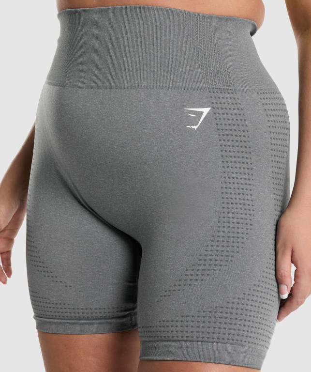 Pantalones Cortos Gymshark Vital Seamless 2.0 Gris | 8RUFwFyipxe