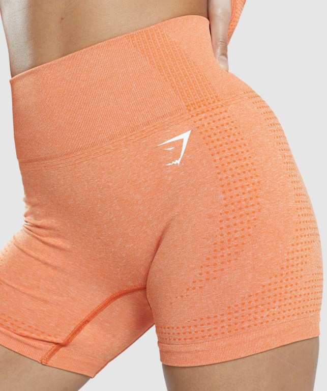 Pantalones Cortos Gymshark Vital Seamless 2.0 Albaricoque Naranjas | HHaGyGFcRny