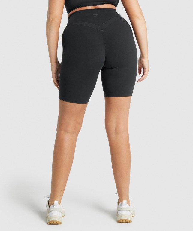 Pantalones Cortos Gymshark Whitney Cycling Negras | N2pb997gChg