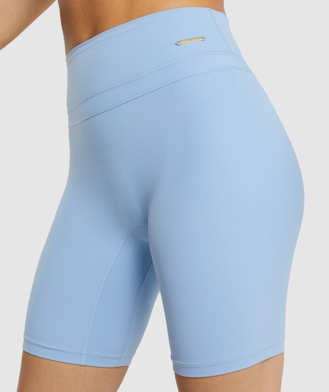 Pantalones Cortos Gymshark Whitney Cycling Azules | OkUG7pDSCC6