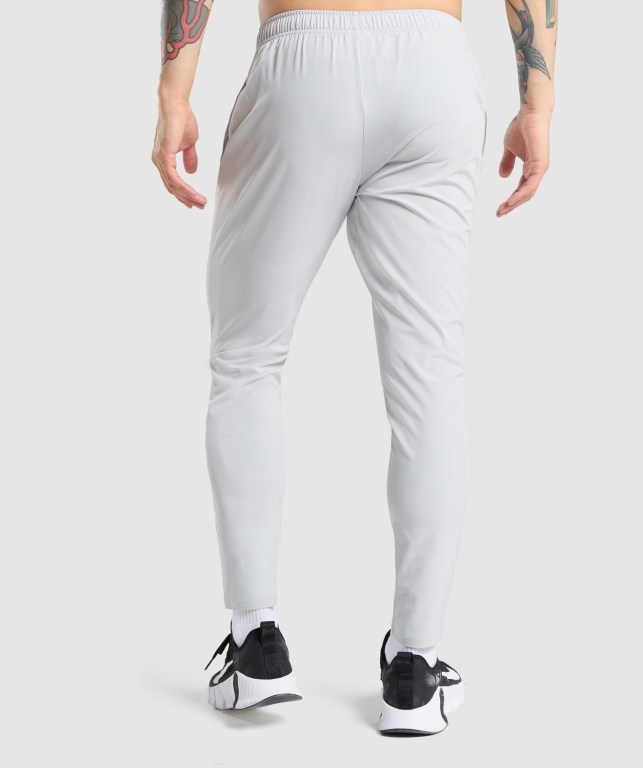 Pantalones Jogger Gymshark Arrival Woven Gris Claro | xLgvXiRqF4j